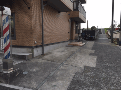駐車場(右側)